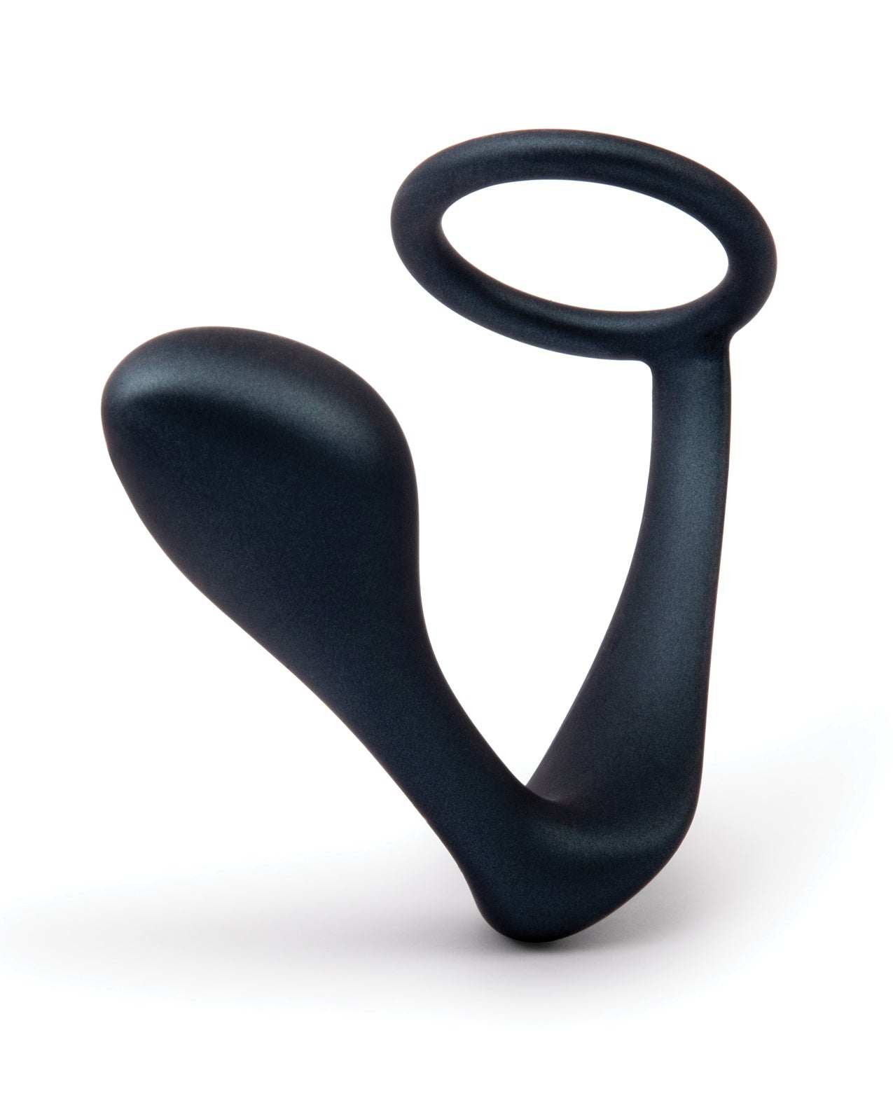 b-Vibe Butties Ringer Cock Ring & Prostate Plug - Black by Cock & Balls