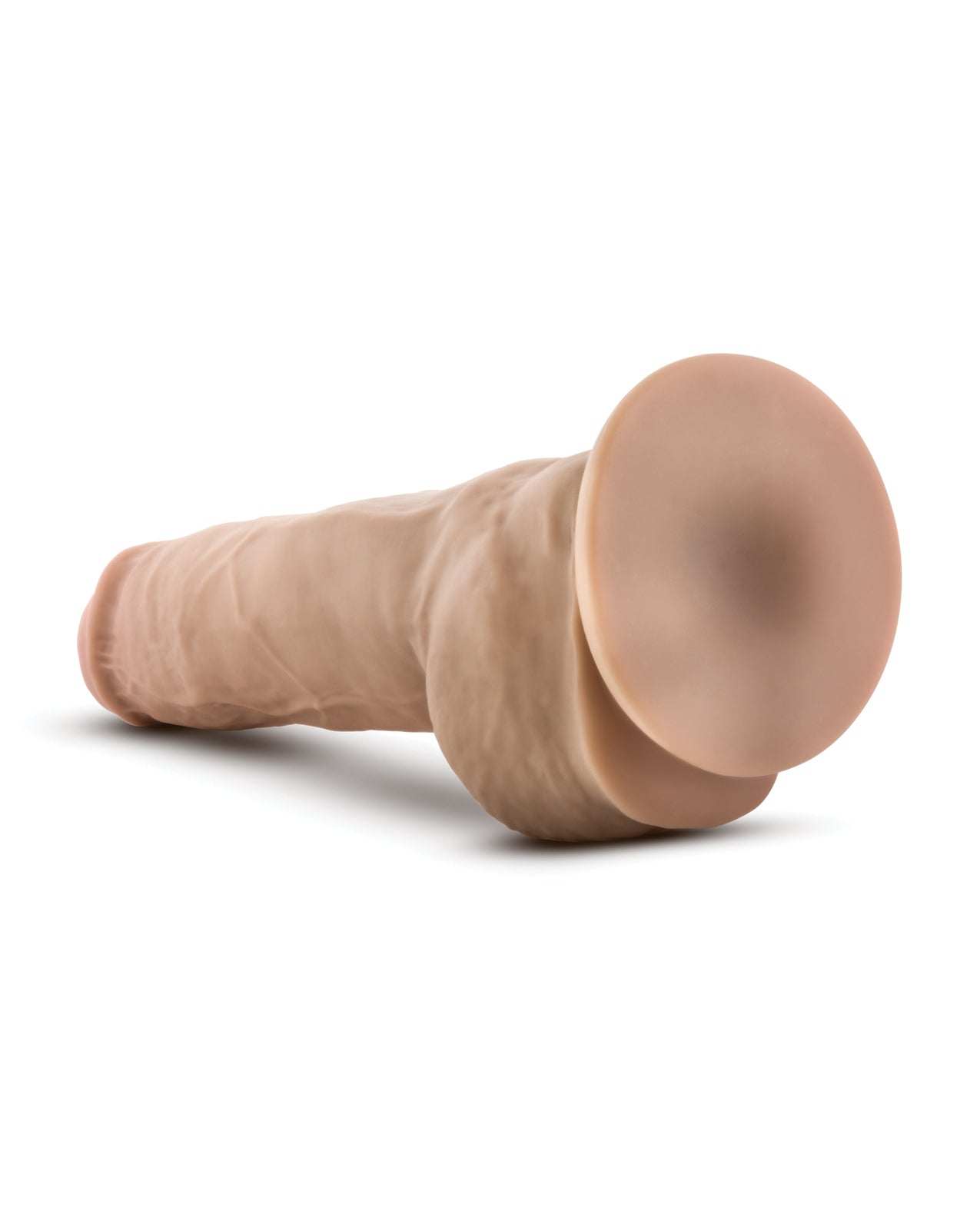 Blush Au Natural 10" Big Boy Realistic Dildo w/Balls - Vanilla by Anal Toys & Stimulators