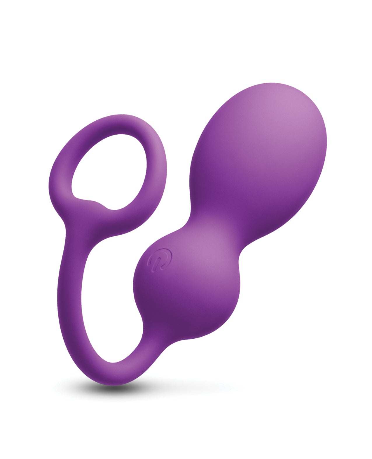 Techno Bop Butt Plug w/Cock Ring - Violet by Cock & Balls