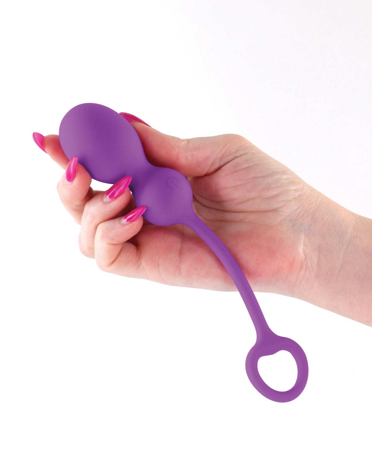 Techno Bop Butt Plug w/Cock Ring - Violet by Cock & Balls