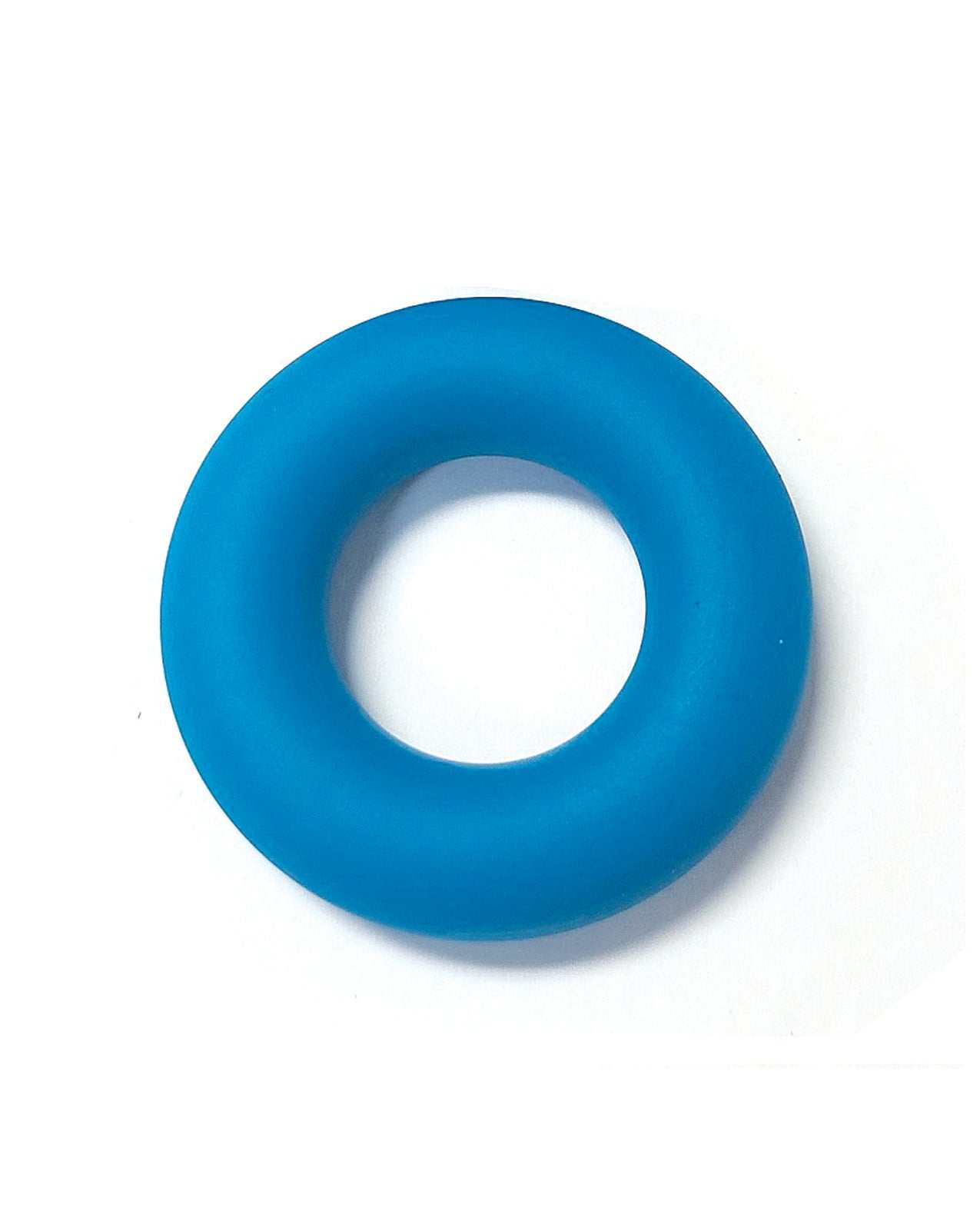 Small teal Spartacus Liquid Silicone stretchy cock ring for enhanced pleasure and comfort