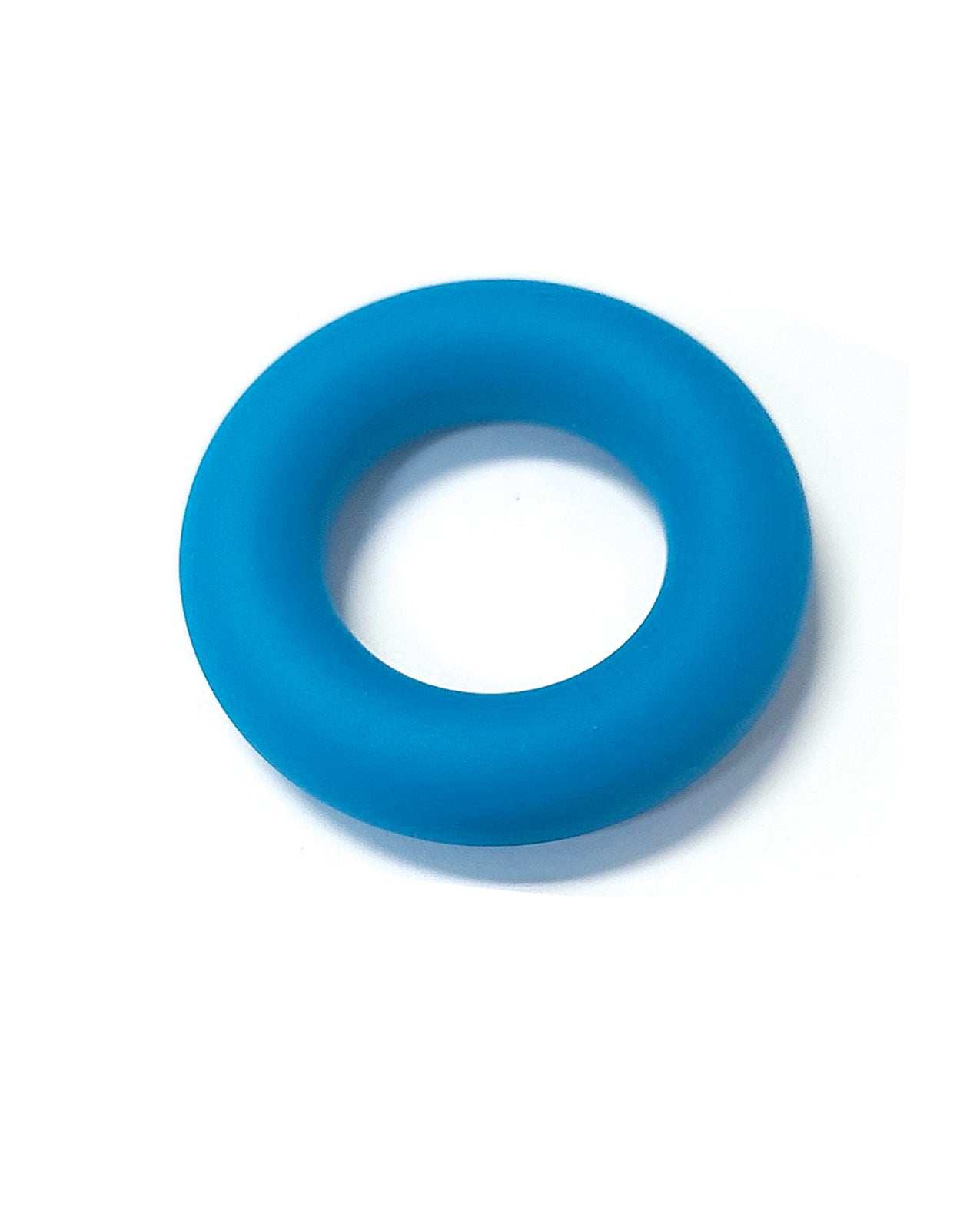 Spartacus Liquid Silicone Cock Ring Large - Teal by Cock & Balls