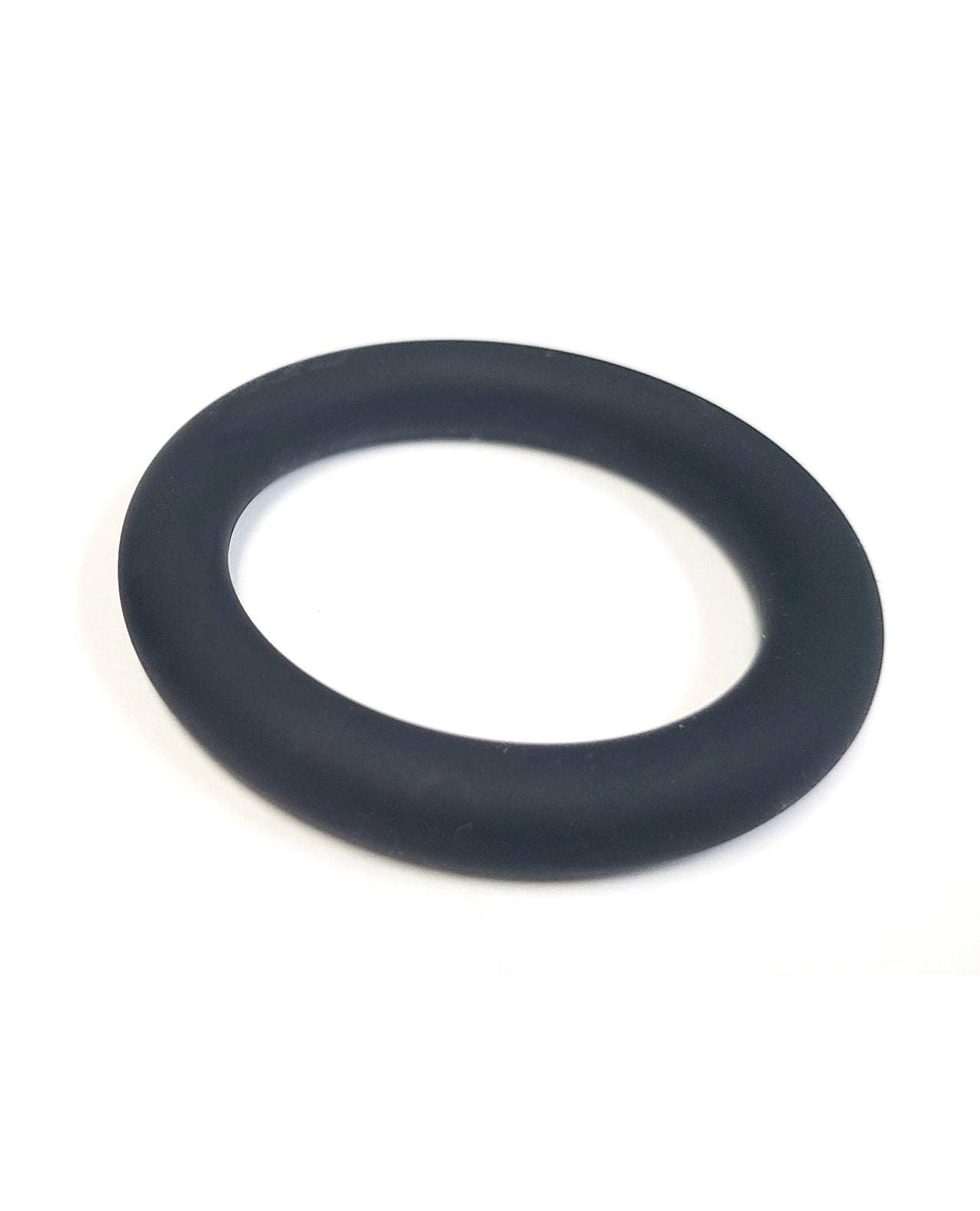 Spartacus Liquid Silicone Cock Ring Large - Black by Cock & Balls