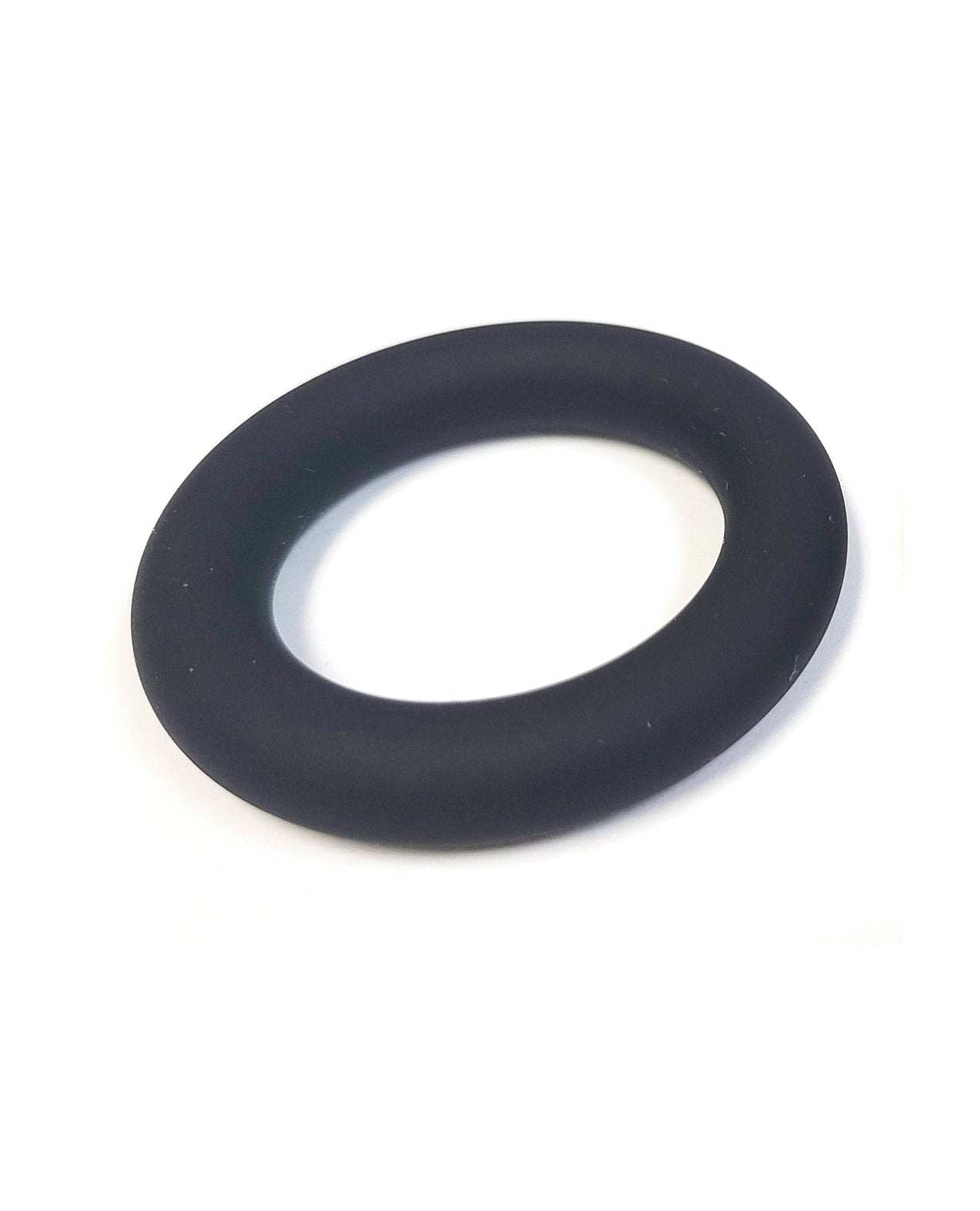 Spartacus Liquid Silicone Cock Ring Small - Black by Cock & Balls