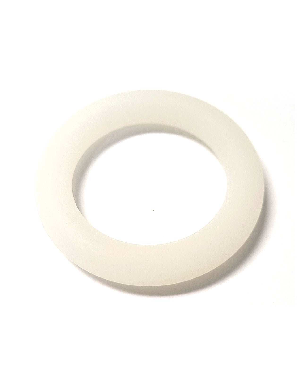 Spartacus Liquid Silicone Cock Ring - Smokey White by Cock & Balls