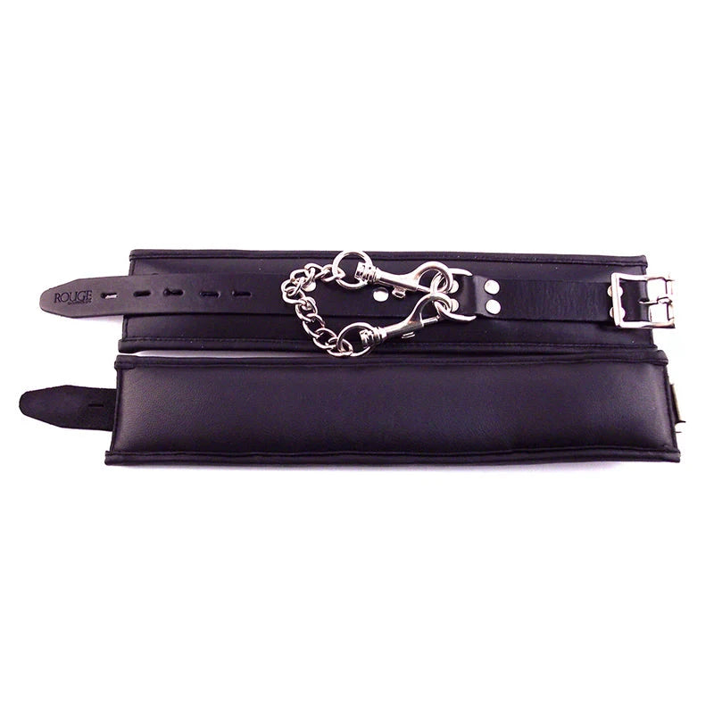 Rouge Padded Ankle Cuffs with Secure Buckle Closure and Comfortable Padding by Bondage & Fetish Toys