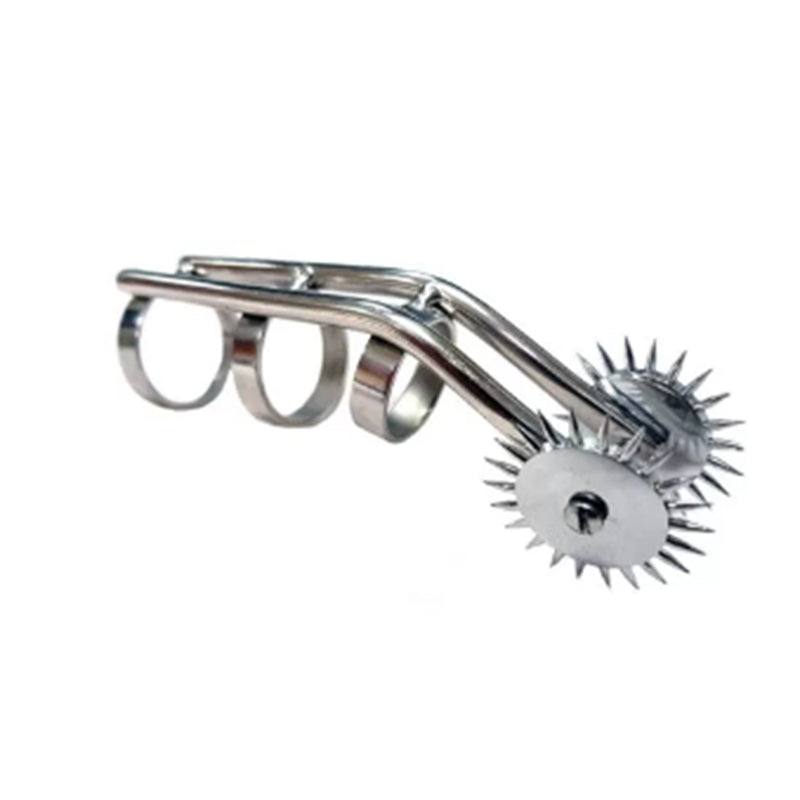 Rouge Pinwheel Cat Claw In Clamshell by Bondage & Fetish Toys
