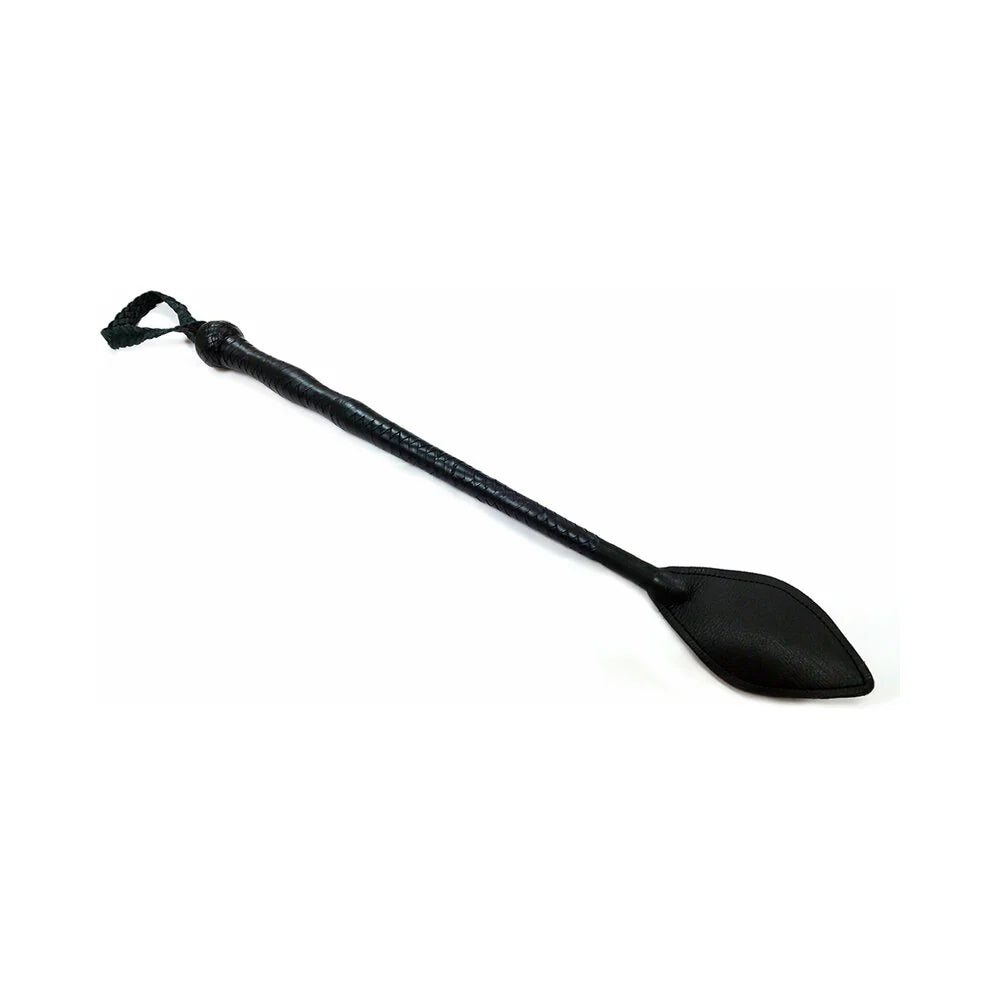 Rouge Leather Whip Black by Bondage & Fetish Toys