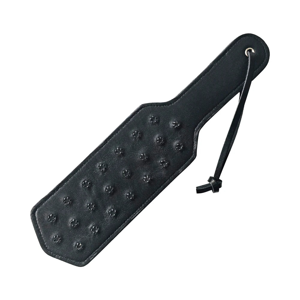 Rouge Leather Pin Prick Paddle by Bondage & Fetish Toys