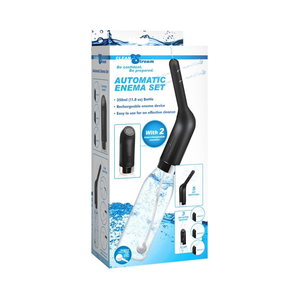 CleanStream Automatic Enema Set by Sexual Wellness