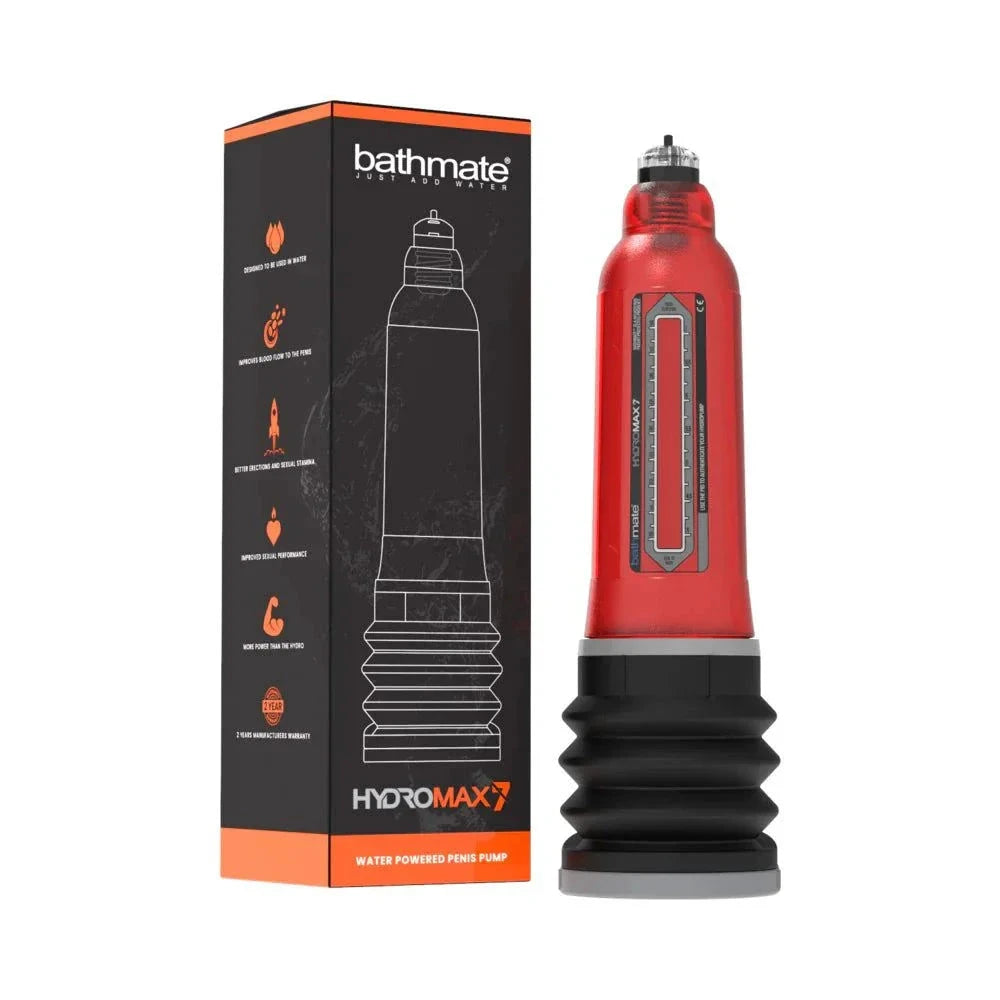 Bathmate Hydromax7 Red by Cock & Balls
