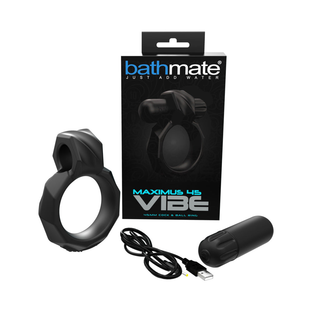 Bathmate Maximus 45 Vibrating Cock & Ball Ring by Masturbators and Strokers