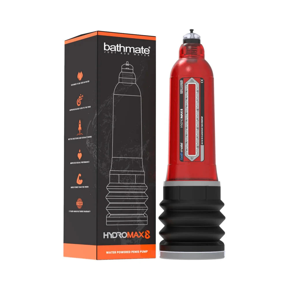 Bathmate Hydromax8 Red by Cock & Balls