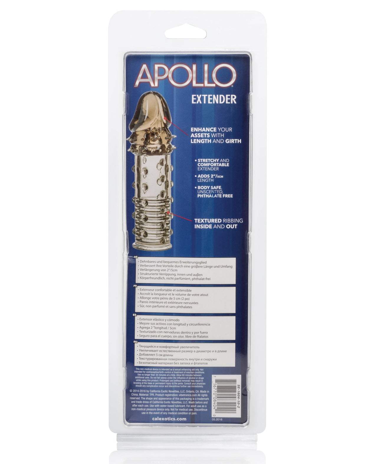 Apollo Extender - Smoke by Cock & Balls