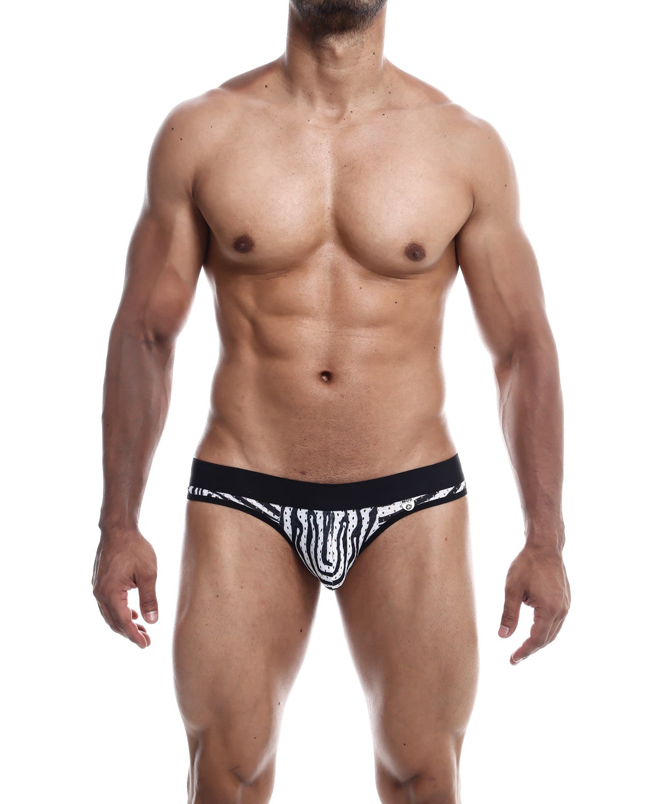 Male Basics MOB Aero Jock Zebra SM by Apparel