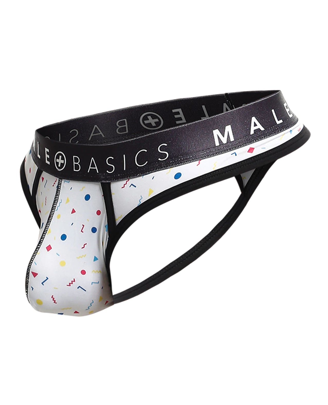 Male Basics Sexy Pouch Thong Confetti XL by Apparel