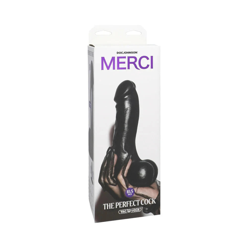 Merci The Perfect Cock 10.5 in. Dildo with Removable Vac-U-Lock Suction Cup by Anal Toys & Stimulators