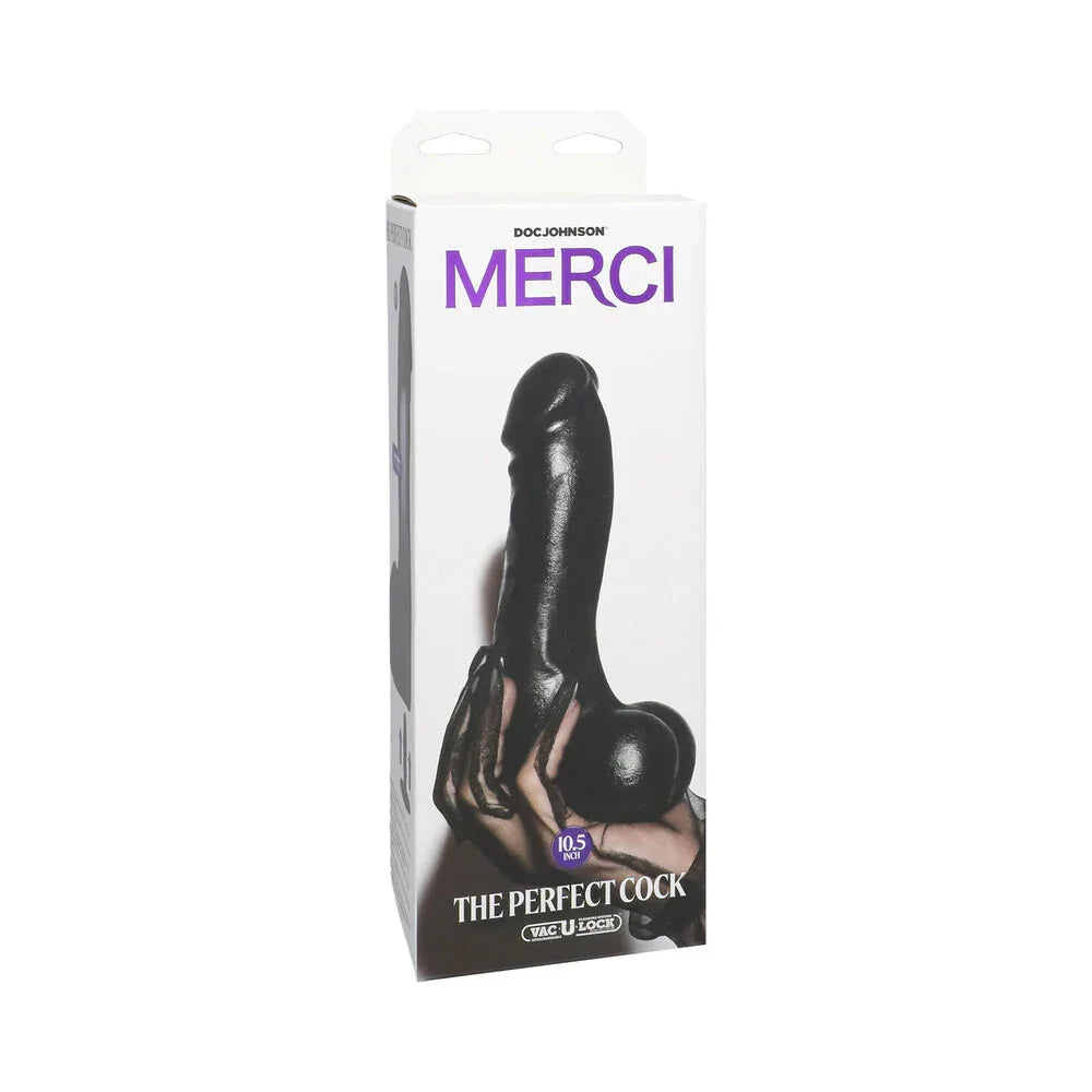 Merci The Perfect Cock 10.5 in. Dildo with Removable Vac-U-Lock Suction Cup by Anal Toys & Stimulators