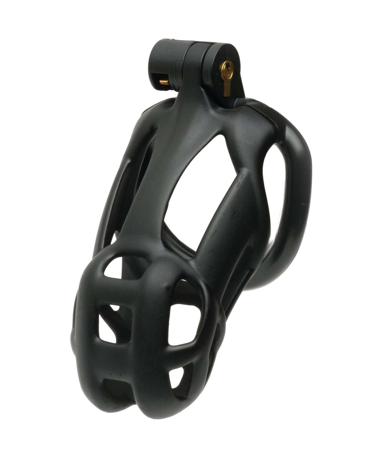 Sport Fucker Cellmate FlexiSpike Guardian black male chastity cage device with lock