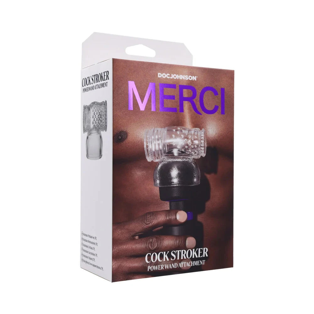 Merci Cock Stroker Wand Attachment by Masturbators and Strokers
