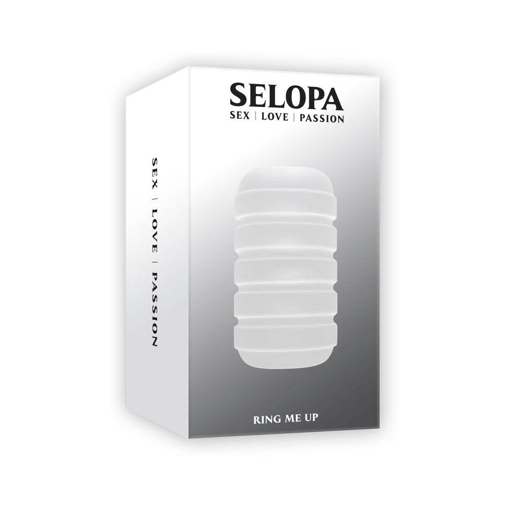 Selopa Ring Me Up Stroker TPE Clear by Masturbators and Strokers
