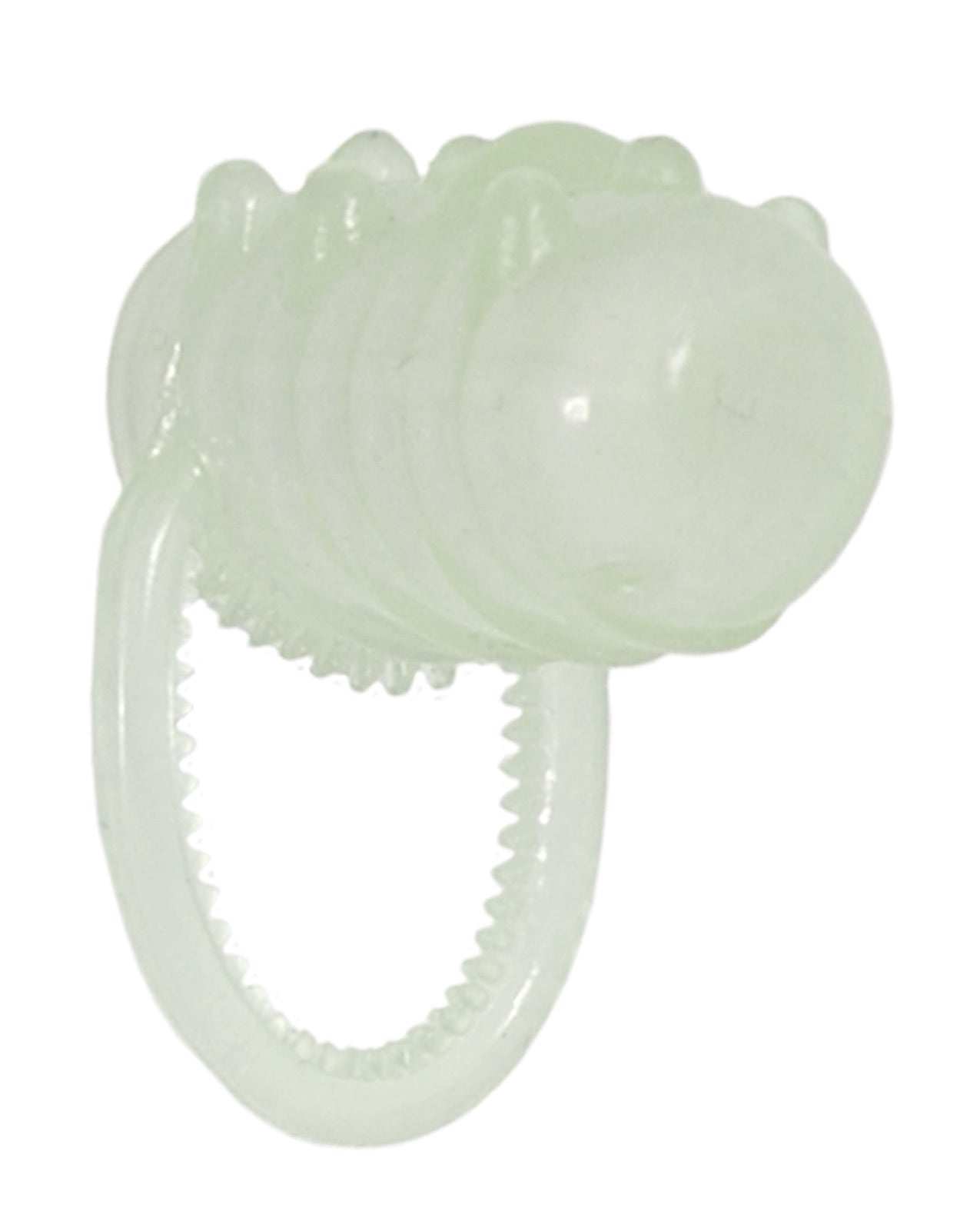 Glow in the dark vibrating tongue ring night stroker accessory