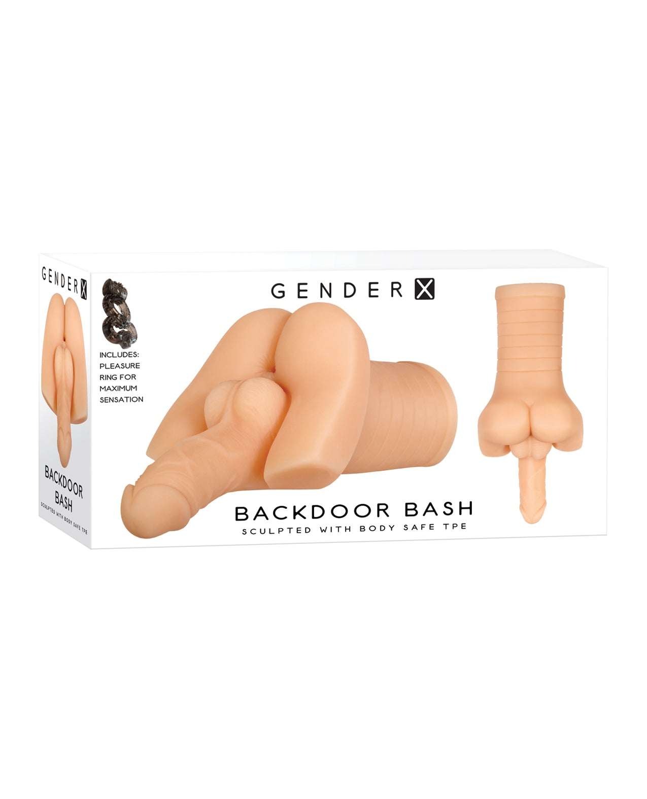 Gender X Backdoor Bash Stroker - Light by Masturbators and Strokers