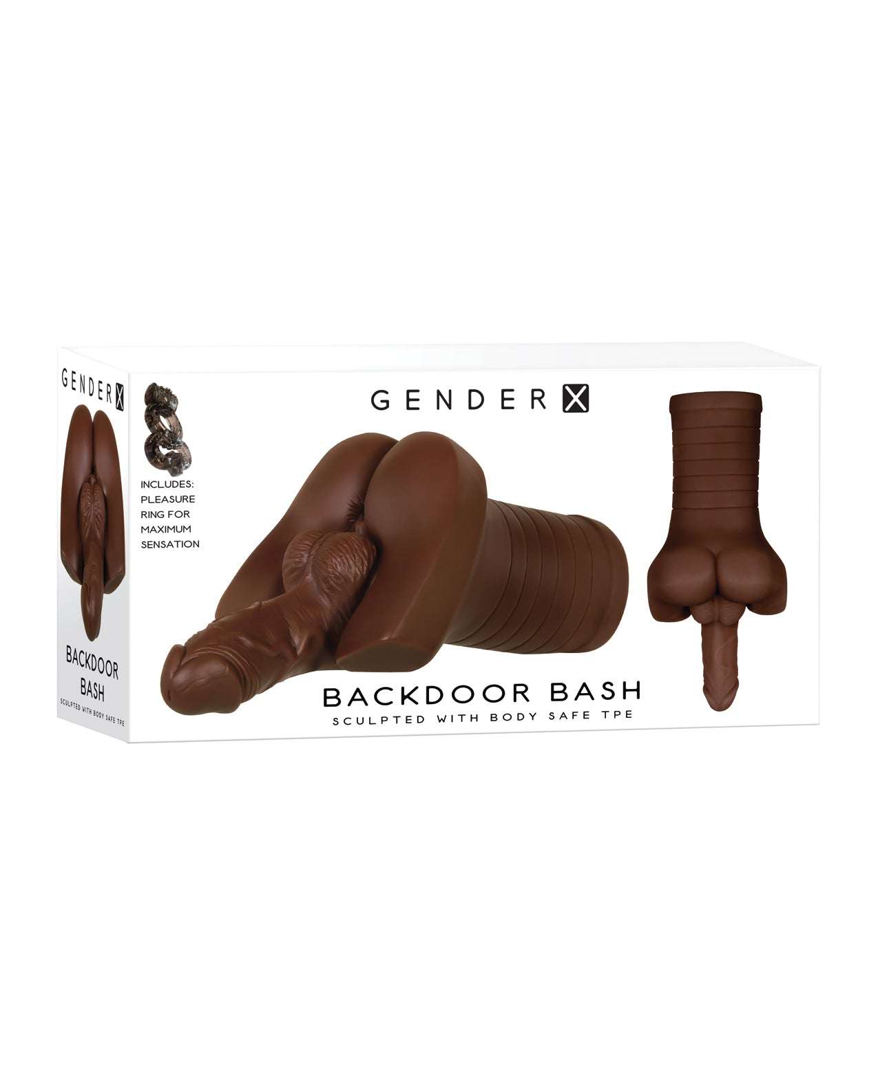 Gender X Backdoor Bash Stroker - Dark by Masturbators and Strokers