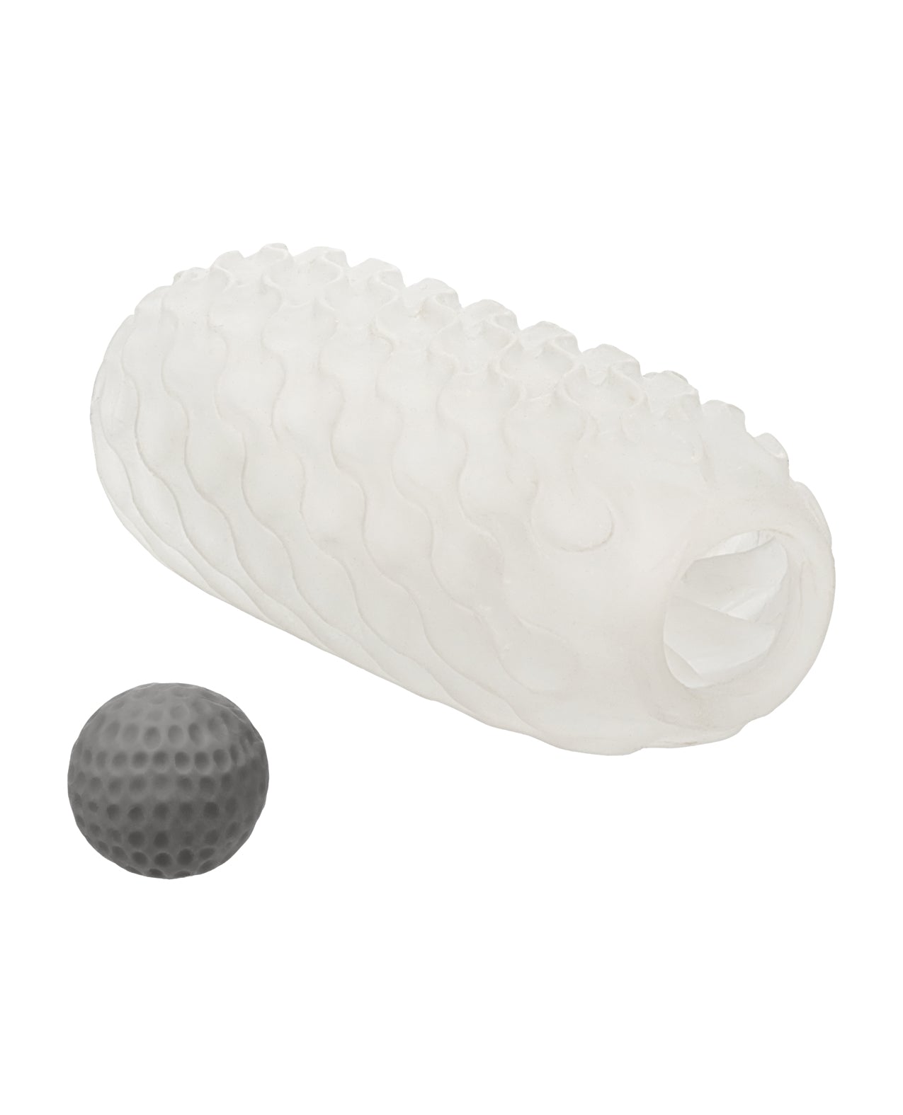Boundless Reversible Squishy Ball Stroker - Smoke by Masturbators and Strokers