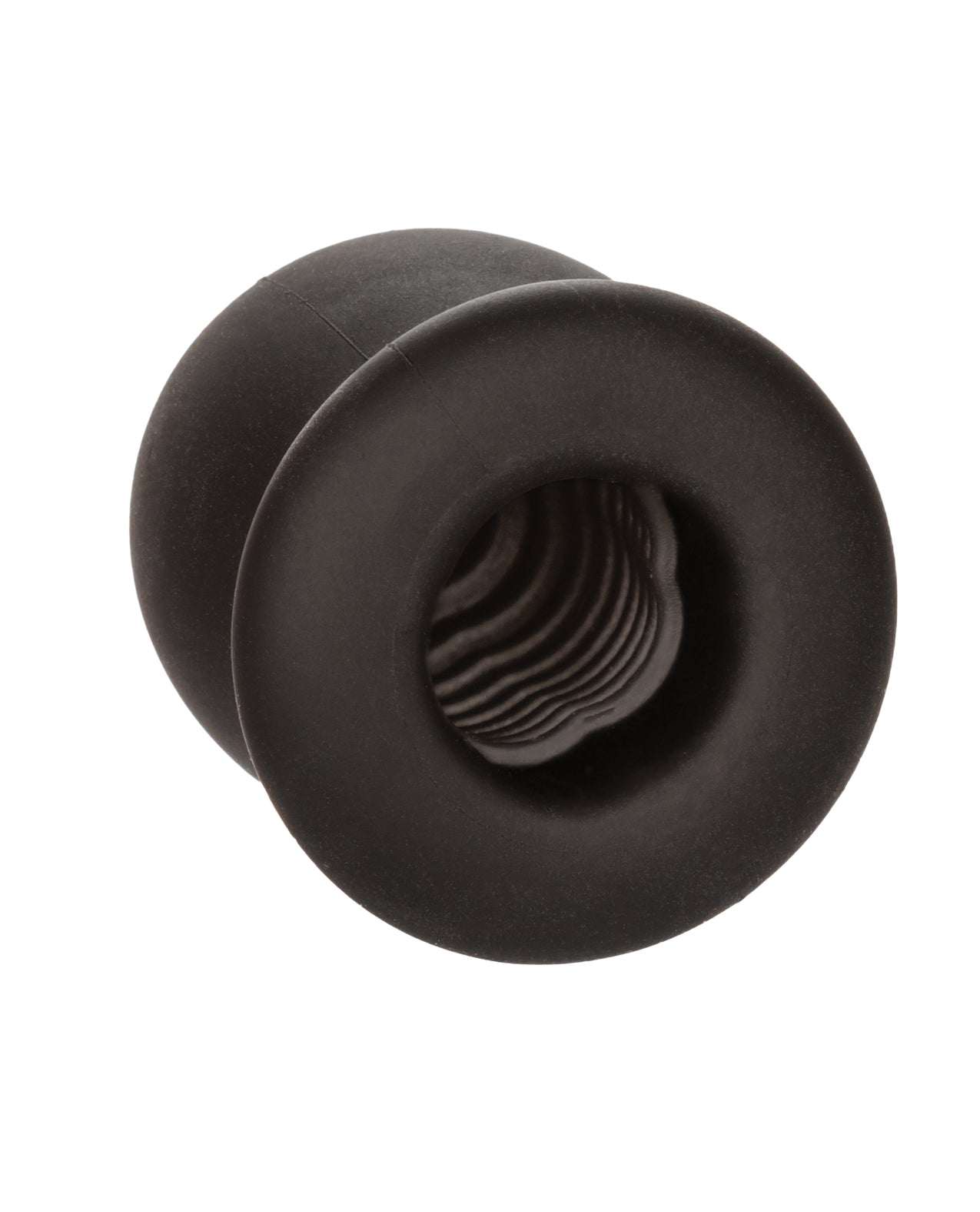 Boundless FTM Stroker 2 inch liquid silicone soft stretchy ribbed male stroker with closed end for superior suction and easy cleaning