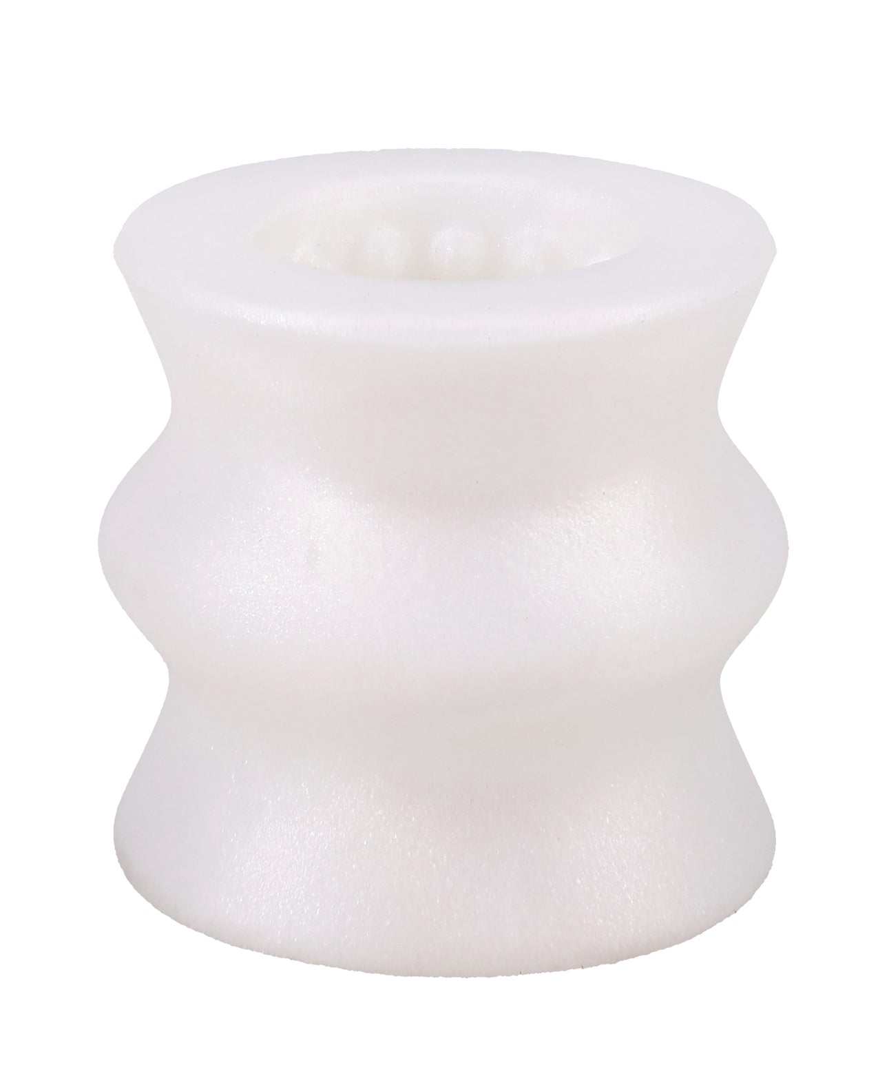 GoodHead Honeymoon Kit soft stroker with internal massage beads in white material