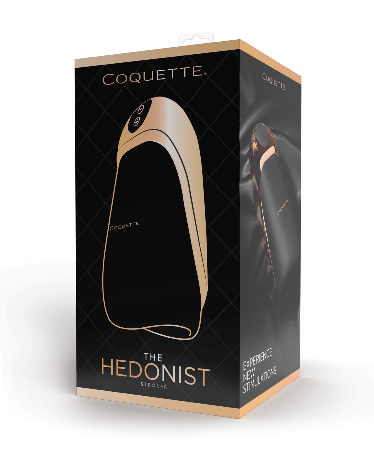 Coquette The Hedonist Stroker - Black/Rose Gold by Masturbators and Strokers