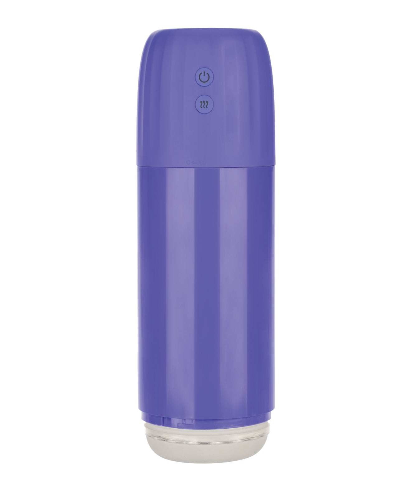 Purple Calexotics Connect Stroker with vibration and suction functions, app-controlled pleasure device