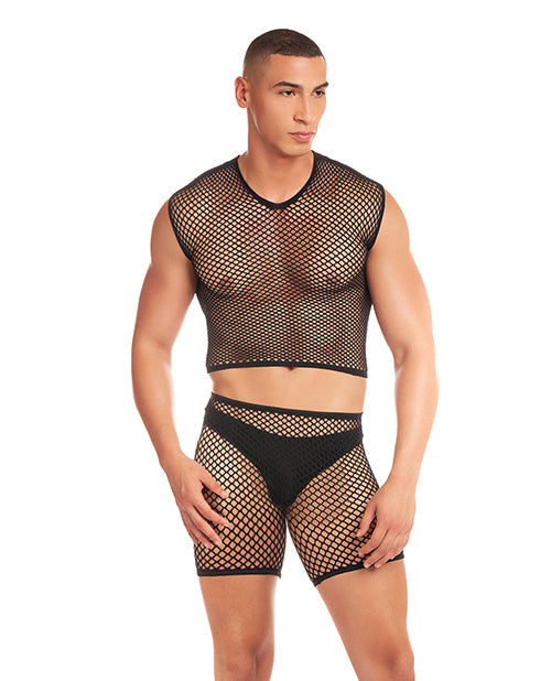 Net-Bula 3pc Set - Large/xl - Black by Apparel