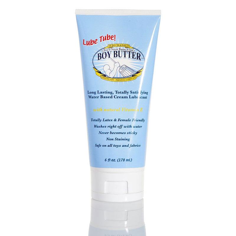 Boy Butter H2O 6oz Tube by Lubricants, Creams & Glides