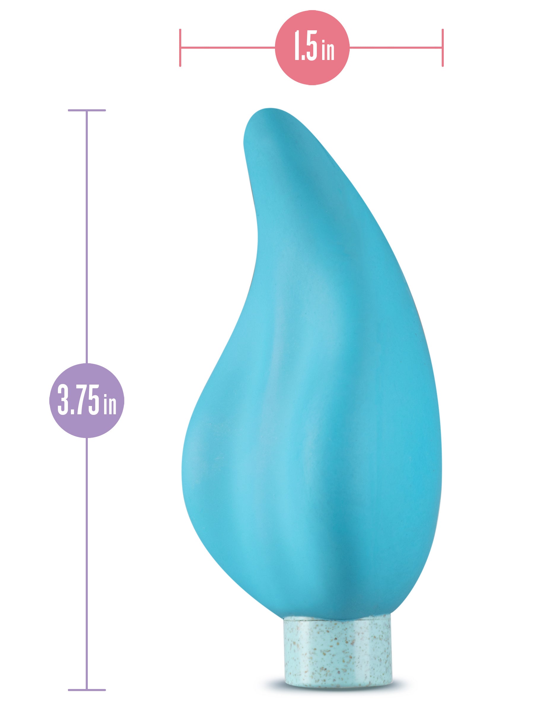 Gaia Eco Caress - Aqua by Vibrators and Massagers