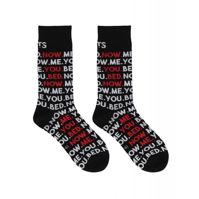 Shots Sexy Socks You, Me, Bed, Now - Male by Apparel
