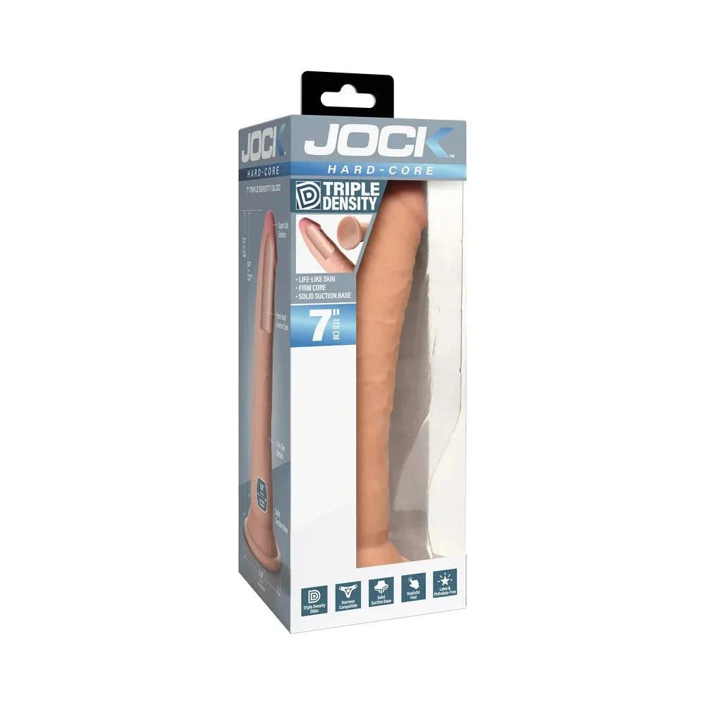 JOCK Hard-Core 7 in. Triple Density Dildo by Anal Toys & Stimulators