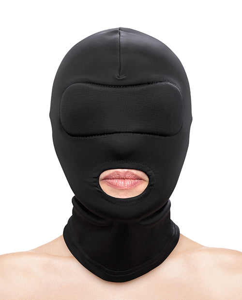 Fetish & Fashion Mouth Hood - Black by Apparel