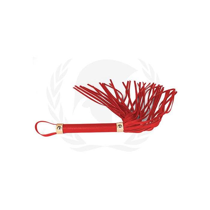 Spartacus PU Whip - Red by Bondage & Fetish Toys