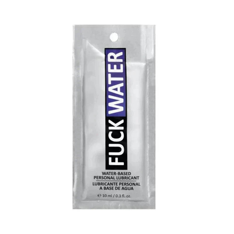 Fuck Water Original H2O .3oz Packet (100/Box) by Lubricants, Creams & Glides