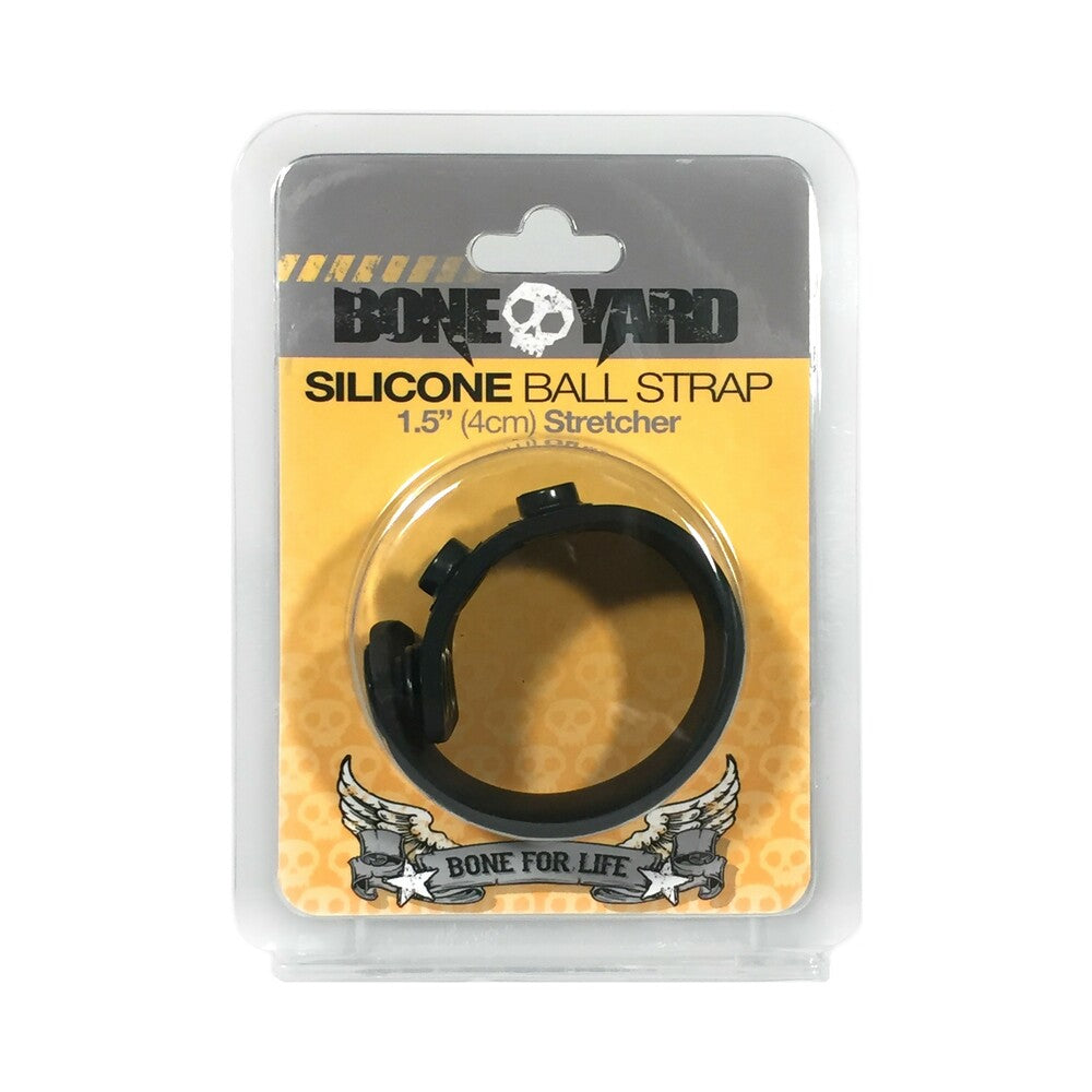 Boneyard Ball Strap Black by Cock & Balls
