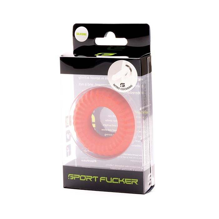 Sport Fucker Nitro Ring high-performance durable silicone cock ring in packaging