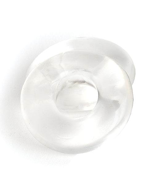 Clear flexible Sport Fucker Stacker Ring for enhanced pleasure and stamina.