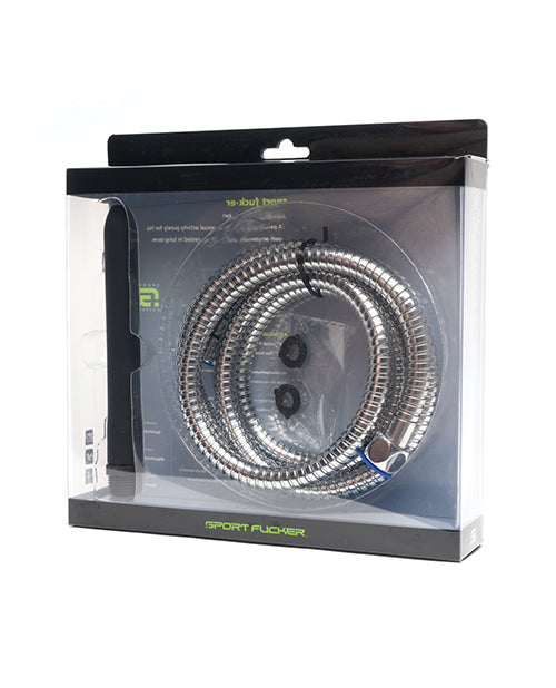 Sport Fucker Hydroshot Metal Hose by Sexual Wellness