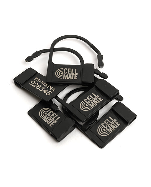 Sport Fucker Cellmate Stealth Locks - Pack of 5 by Bondage & Fetish Toys