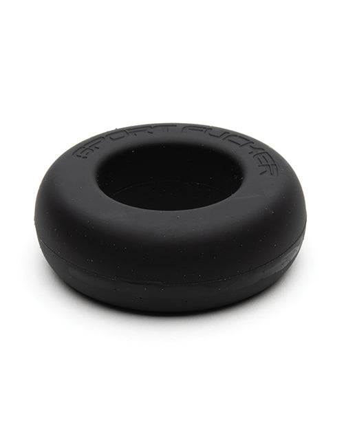 Black Sport Fucker Muscle Ring silicone training support accessory for athletes
