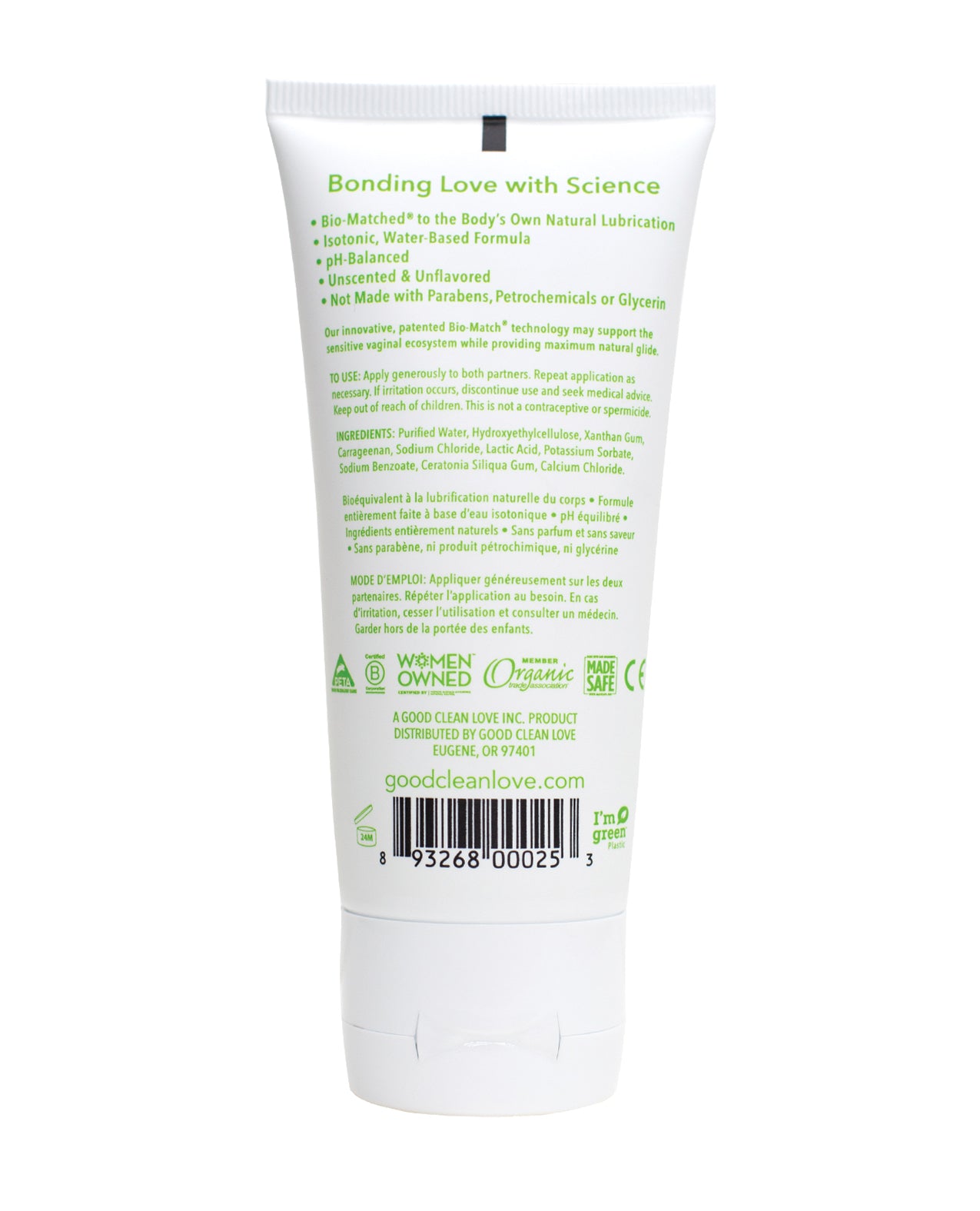 Good Clean Love BioNude Personal Lubricant - 3 oz by Lubricants, Creams & Glides