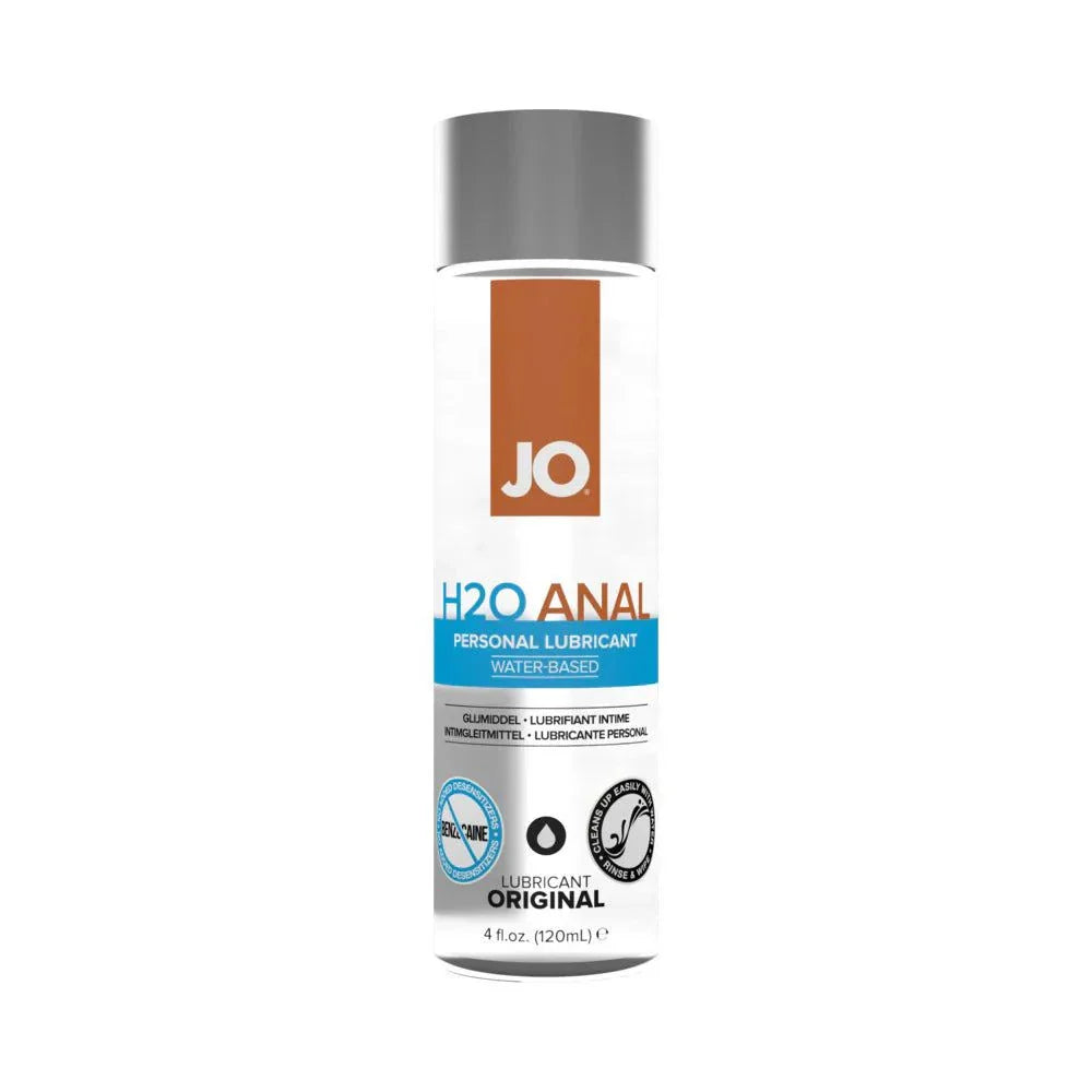 JO H2O Anal Original Water-Based Lubricant 4 oz. by Lubricants, Creams & Glides