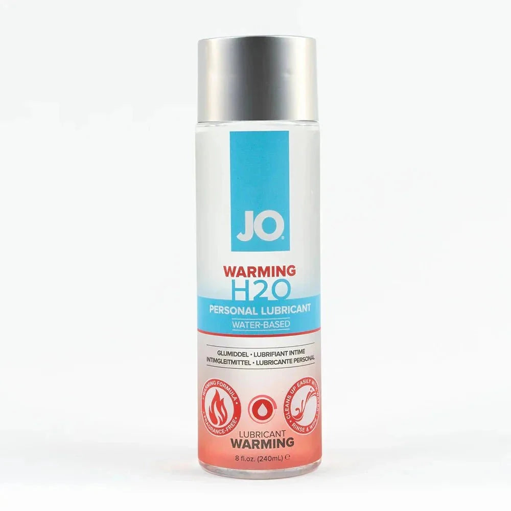JO H2O Warming Water-Based Lubricant 8 oz. by Lubricants, Creams & Glides